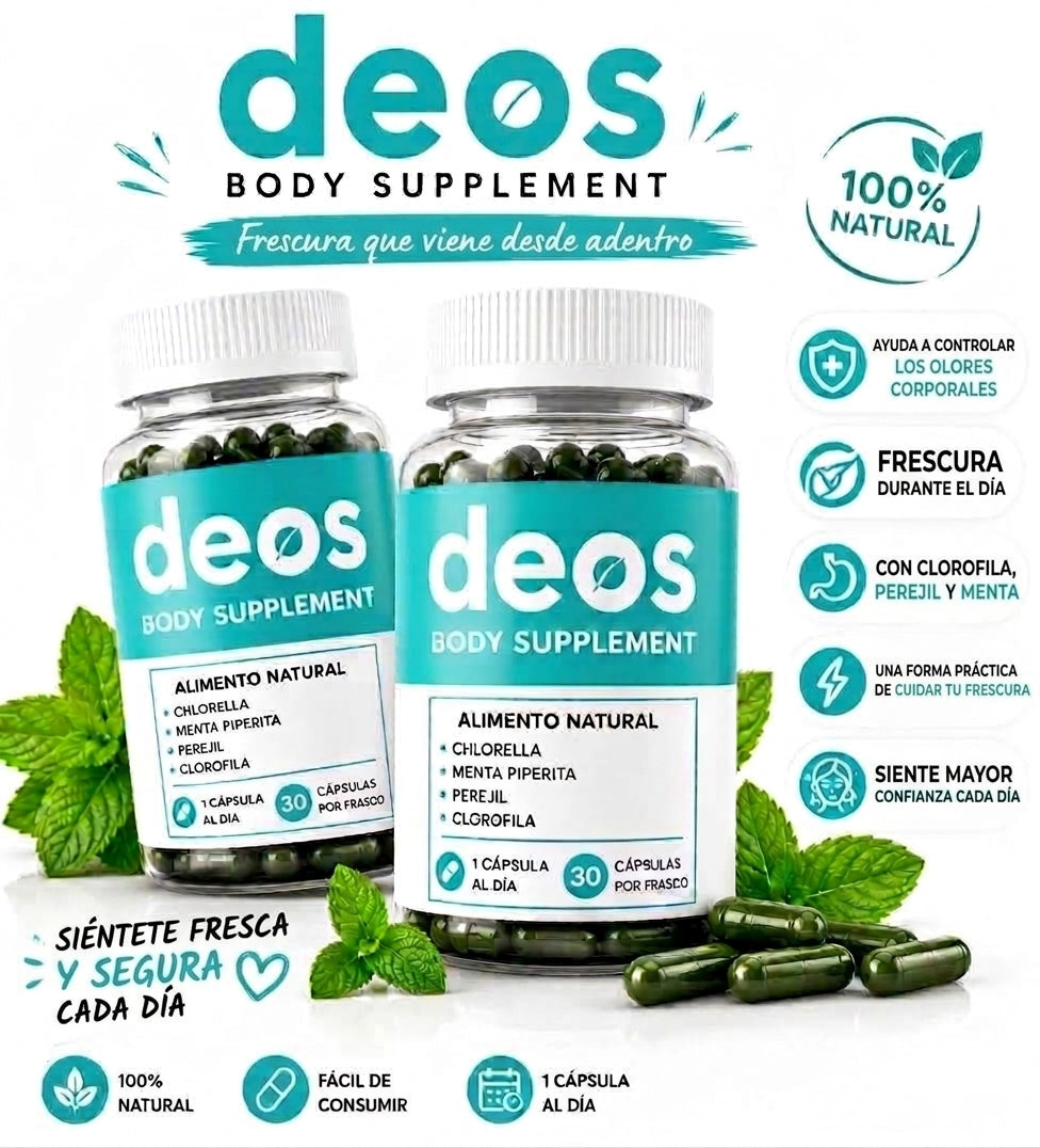 DEOS DESODORANTE NATURAL