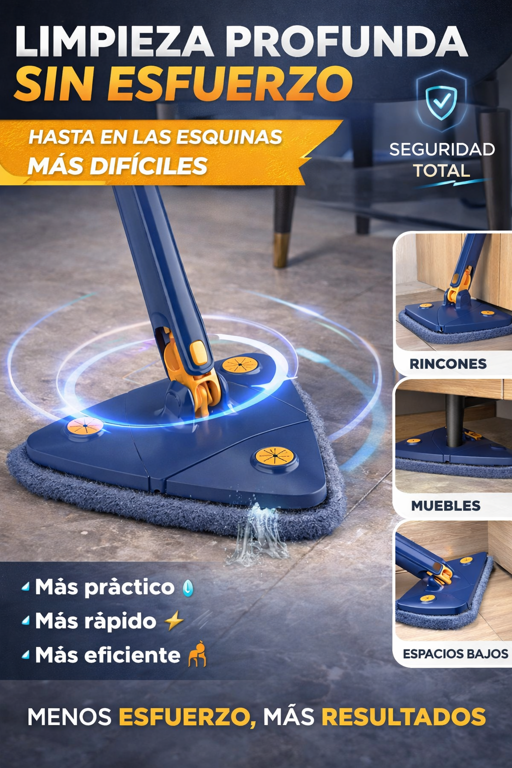 MOPA TRIANGULAR giratoria 360°