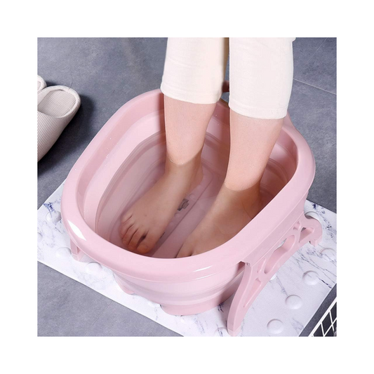 Bañera plegable masajeador para pies