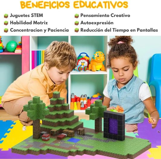 Bloques Magneticos 75 piezas Premium