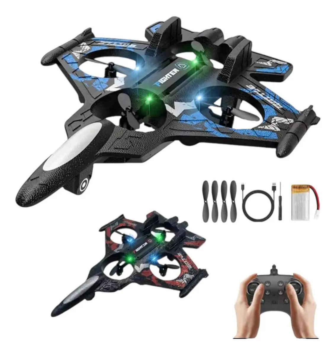 Drone Avion Planeador de Espuma Viral