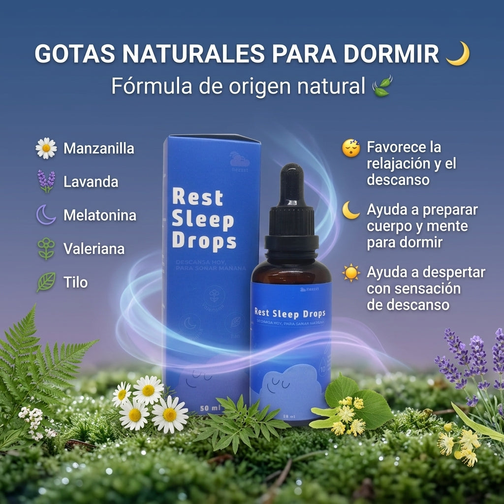 GOTAS NATURALES PARA DOMIR 😴