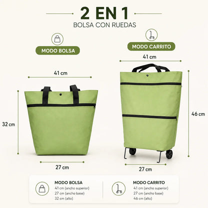 BOLSO CARRITO 2 EN 1