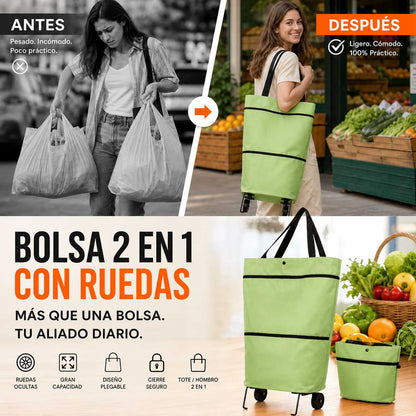 BOLSO CARRITO 2 EN 1